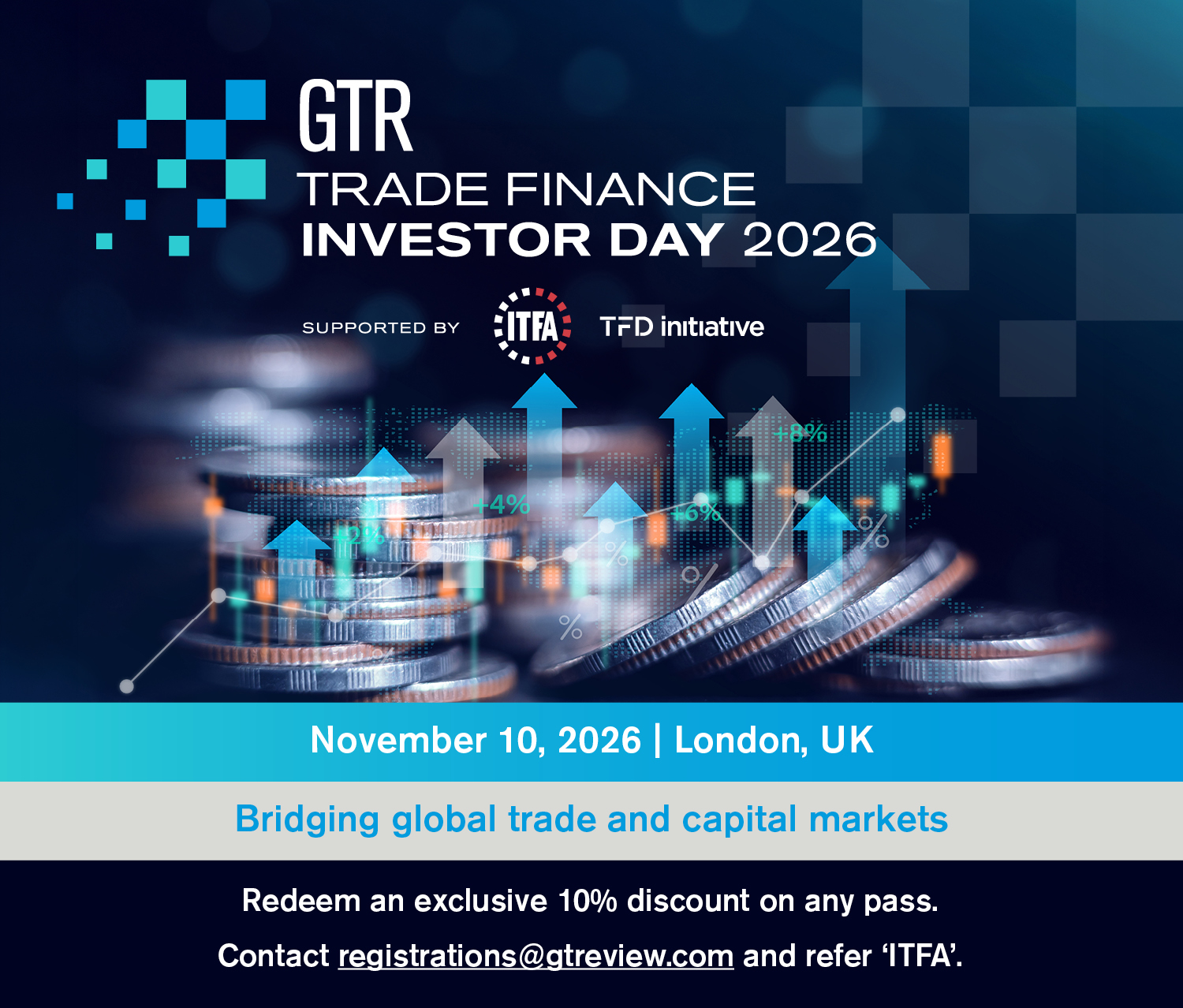 ITFA partners with GTR for London trade finance investor event